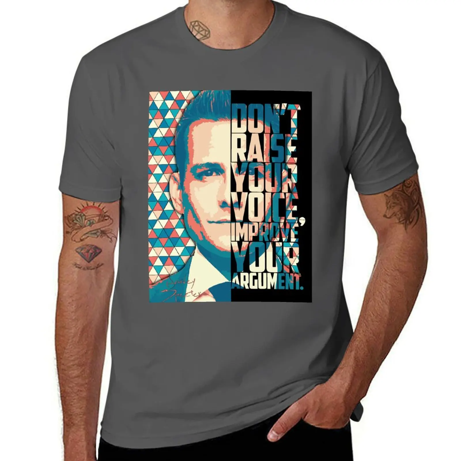 

Suits Tv quote. show Specter Harvey T-Shirt Casual Graphic Print Tee