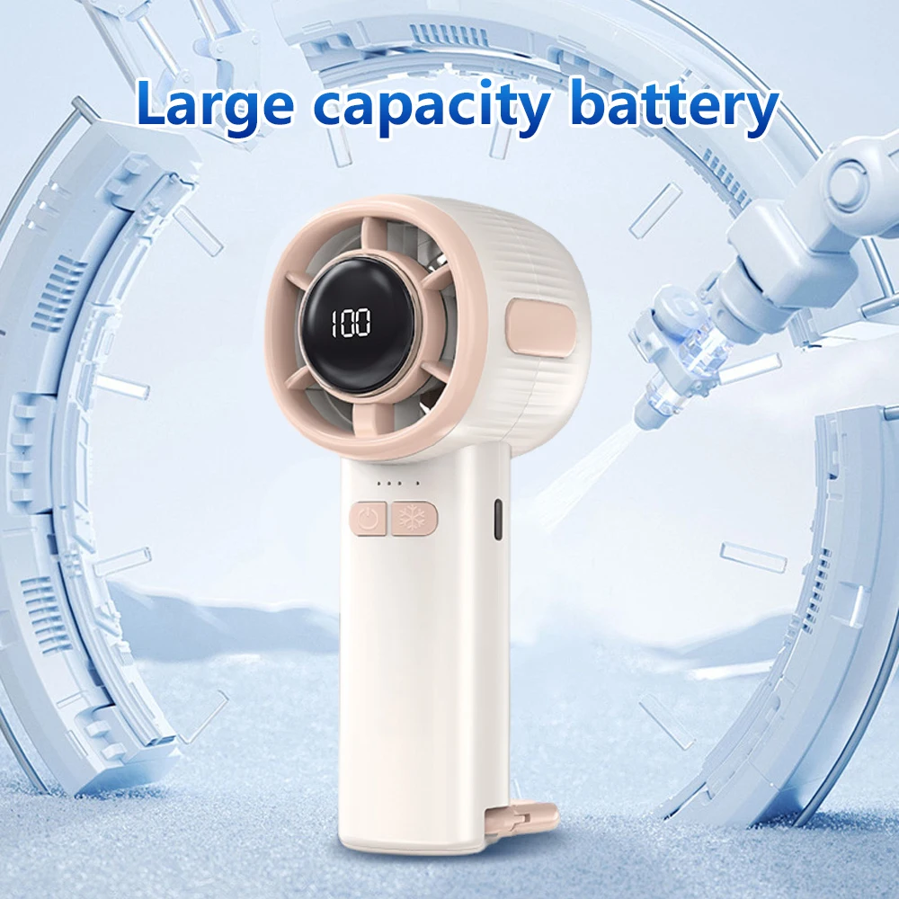 Tragbarer Lüfter für Fahrzeuge – 100 Windgeschwindigkeitseinstellungen + Halbleiterkühlung – perfekt für heißes Wetter