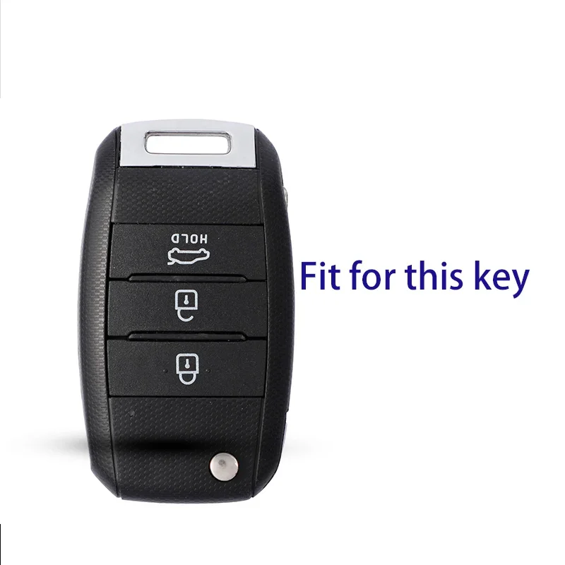 TPU Leahter Car Flip Key Case Protective Cover Shell Holder for KIA Sid Rio Soul Sportage Ceed Sorento Cerato K2 K3 K4 K5