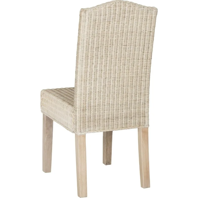 Sammlung Odette Grey Wicker Esszimmers tuhl