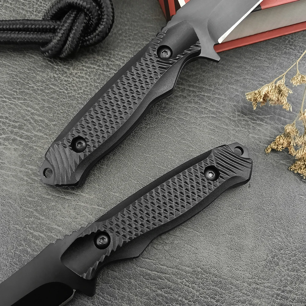 المحمولة التخييم EDC خفيفة الوزن شفرة مثبتة سكين مع ABS مقبض في الهواء الطلق متعددة الوظائف الصيد التكتيكية المطبخ سكينة فاكهة