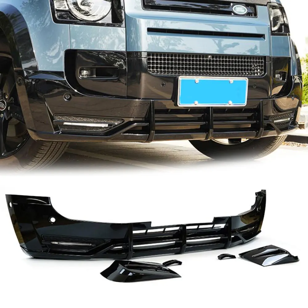 

New Design Front Bumper Lip For Landrover Land Rover Defender 90 110 2020 2021 2022