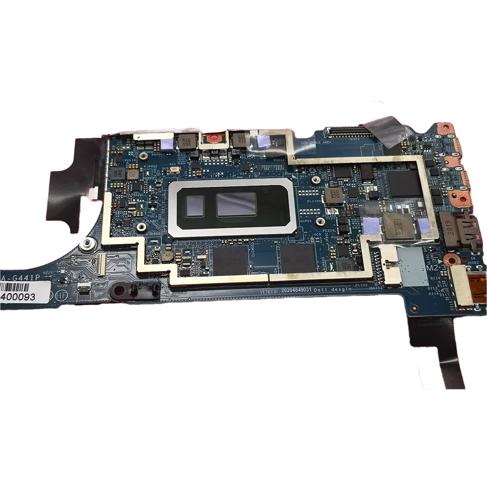 Imagem -03 - Placa-mãe para Laptop Dell Latitude em La-g441p Cpu I58265u I59365u I7-8665u Ram 8g 16g Fru 5615v Jd85y R5p25