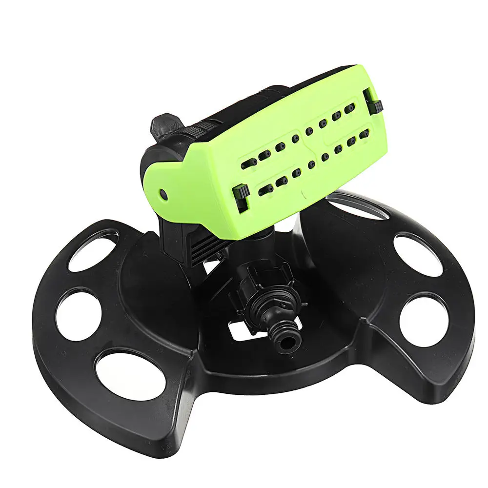 

Automatic 360 Degree Rotating Garden Lawn Sprinkler Water Spray Nozzle Leak Free w/ Large Area Coverage Adjustable Garden Water