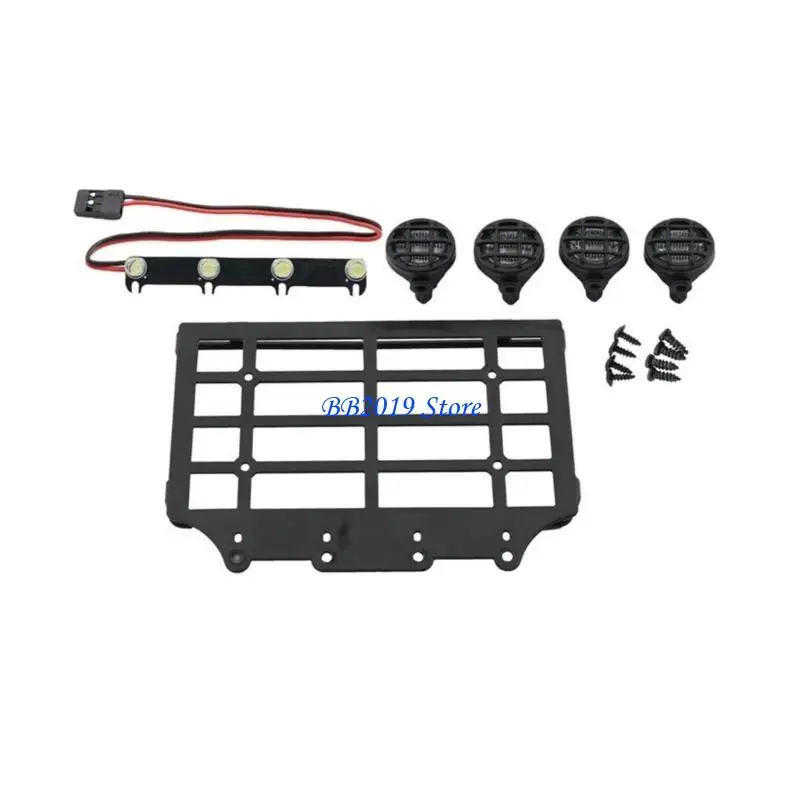 

Q0KB Remote Control Car Decoration Luggage Carriers Modified Kits for 1:12 Offroad Toy
