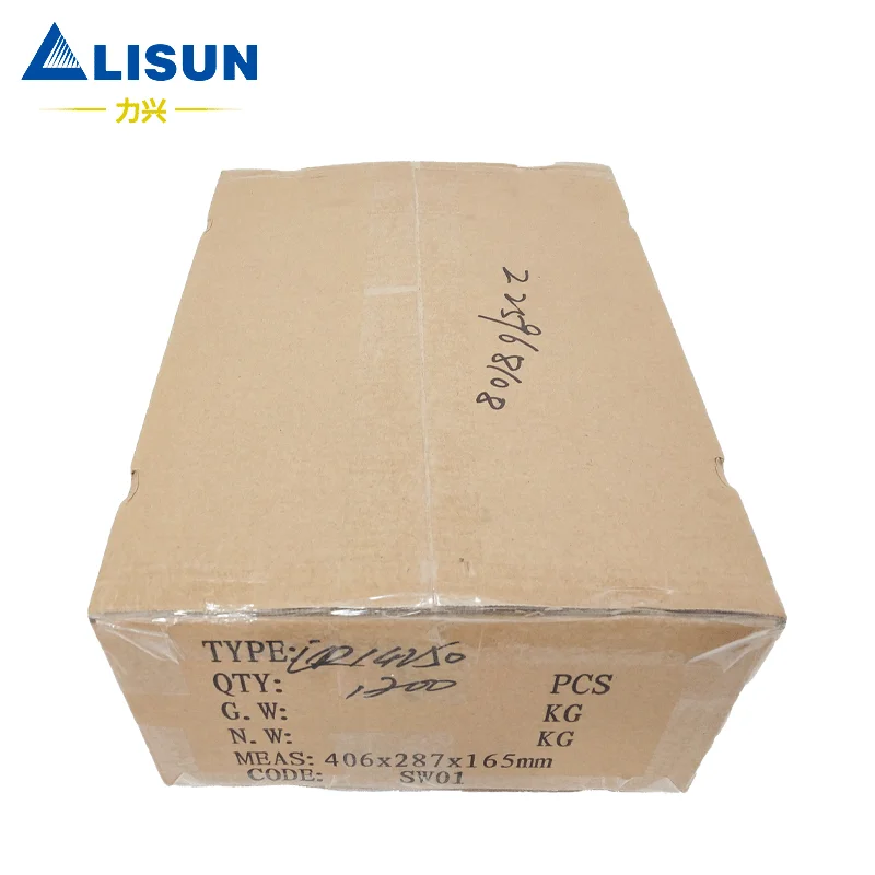 LISUN ER14250 3.6V 1/2AA Bateria De Lítio Para PLC Servo Valor Absoluto Programador Locator Sonda Visão Automação Instrumento