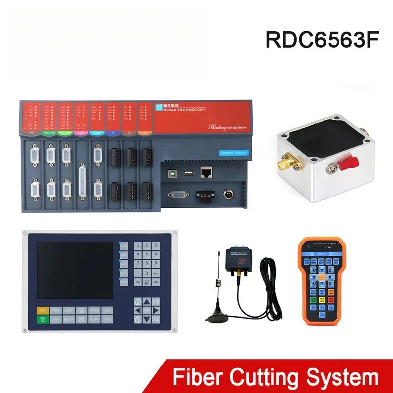 Ruida RDC6563F Standalone Fiber Laser Cutting Controller Use for Laser Below 1500W Machine