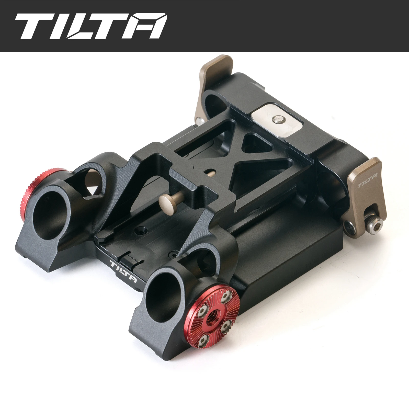 Tilta TA-BSP6-15-B / TA-BSP6-15 15mm LWS Baseplate Type VI for Tilta BMPCC 6K Pro Camera Cage kit base plate tactical suit