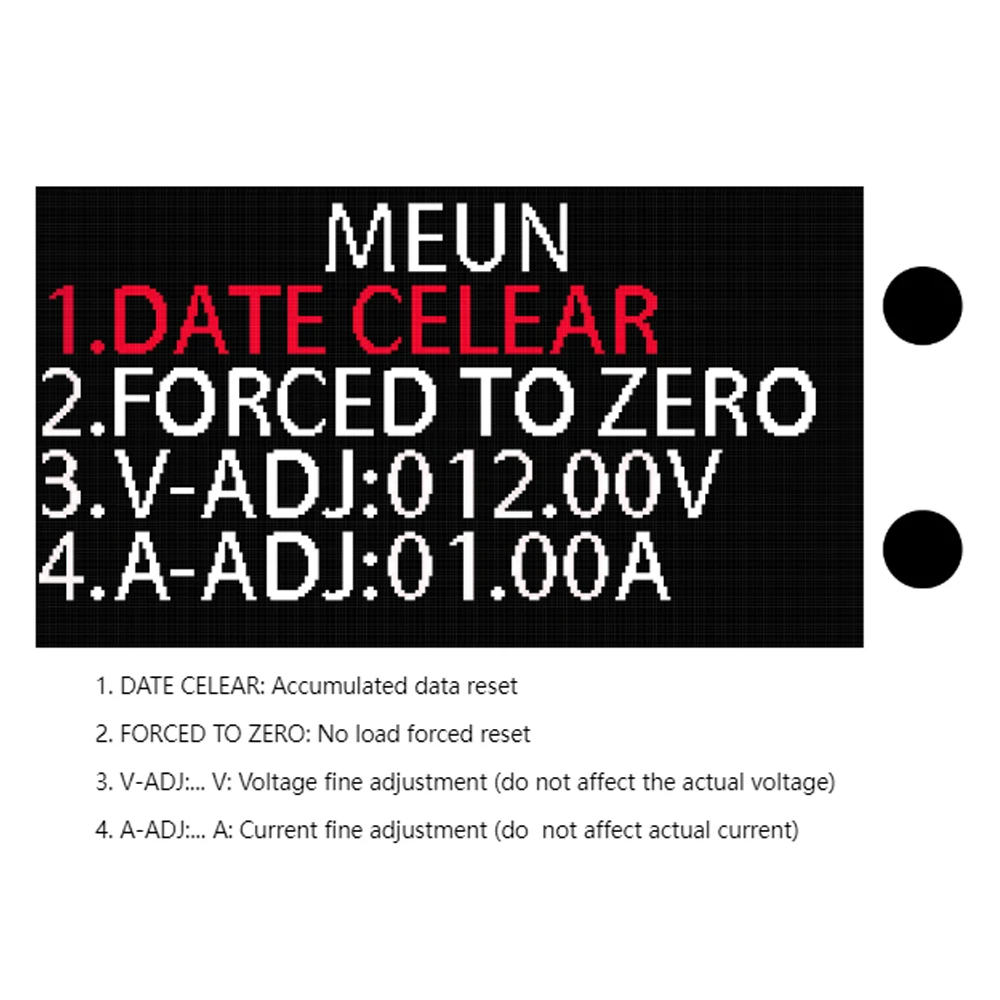 DC720 30V Digital Power Energy voltmetro amperometro tensione wattmetro misuratore di temperatura misuratore di frequenza di energia elettrica 9 In1