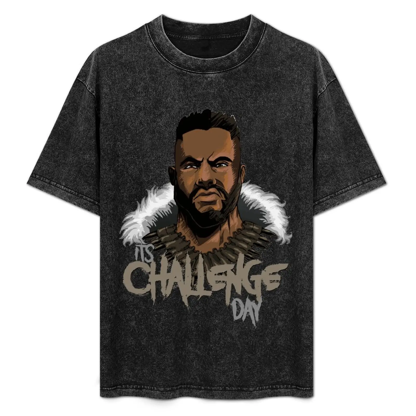 

M'Baku: It's Challenge Day! T-Shirt t shirt man designer man t shirt cotton high quality T-Shirt