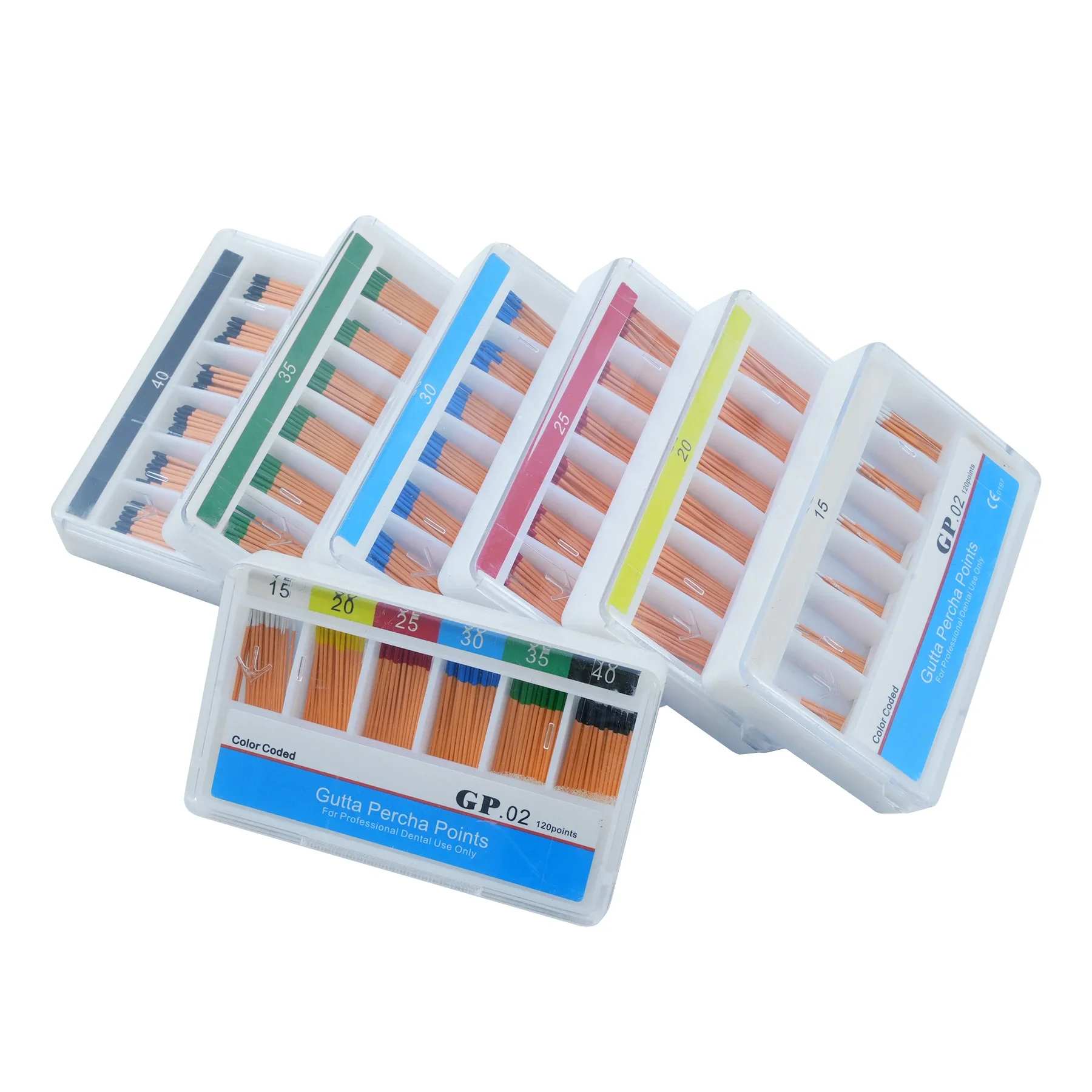 10 cajas de puntos de guta dental cónicos 04 02 06, cono de papel absorbente para endodoncia Dental, herramientas de odontología, laboratorio