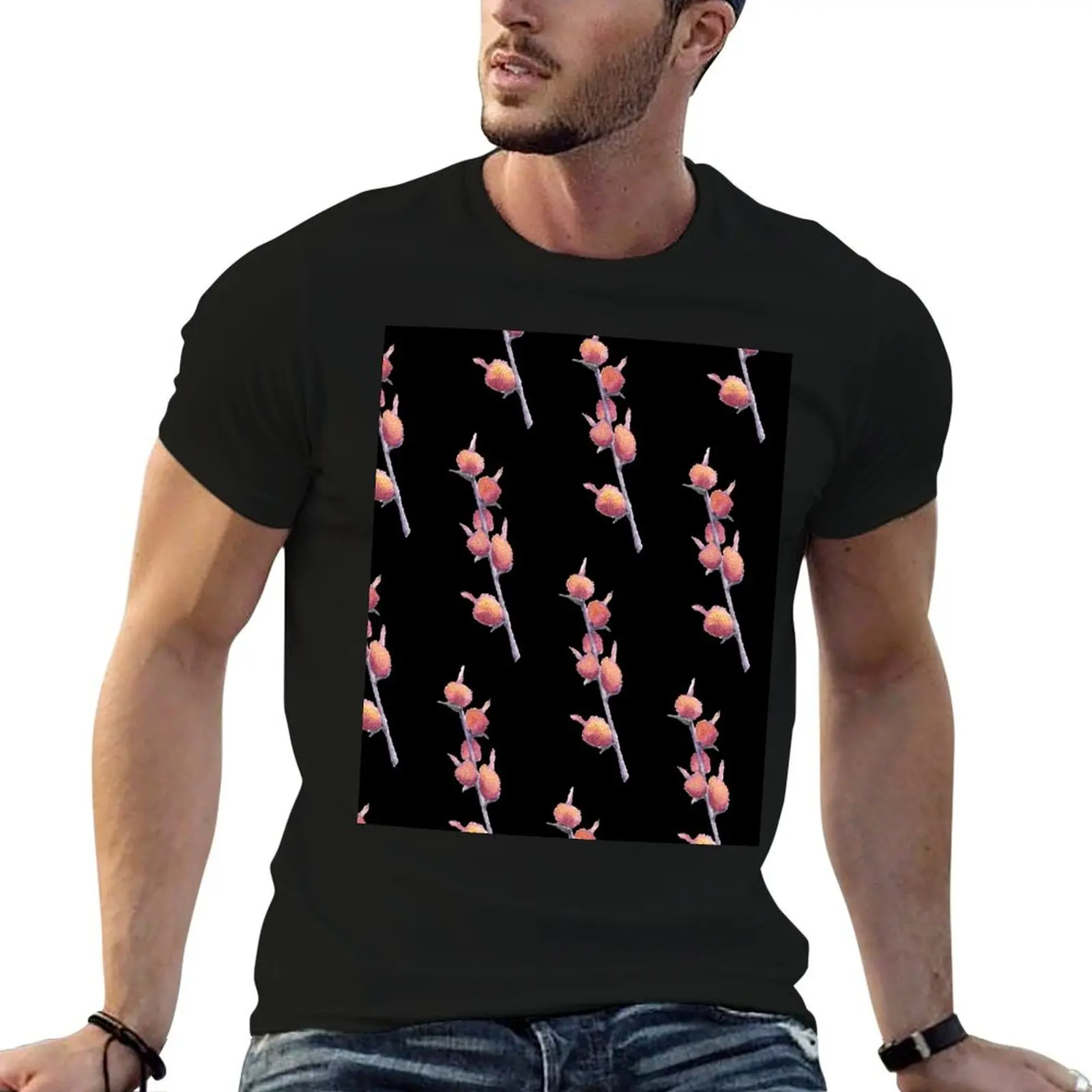

Background personalised Black t Lily Canna shirt T-Shirt Pod Watercolor Seed Painting with
