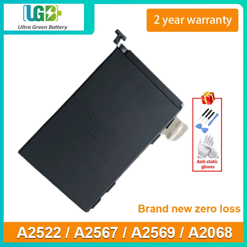 Imagem -01 - Ugb Nova A2522 A2567 A2569 A2068 Bateria para Ipadministr6 Tablet Bateria ugb nova a2522 a2567 a2569 a2068 bateria para ipadministr6 tablet bateria 01