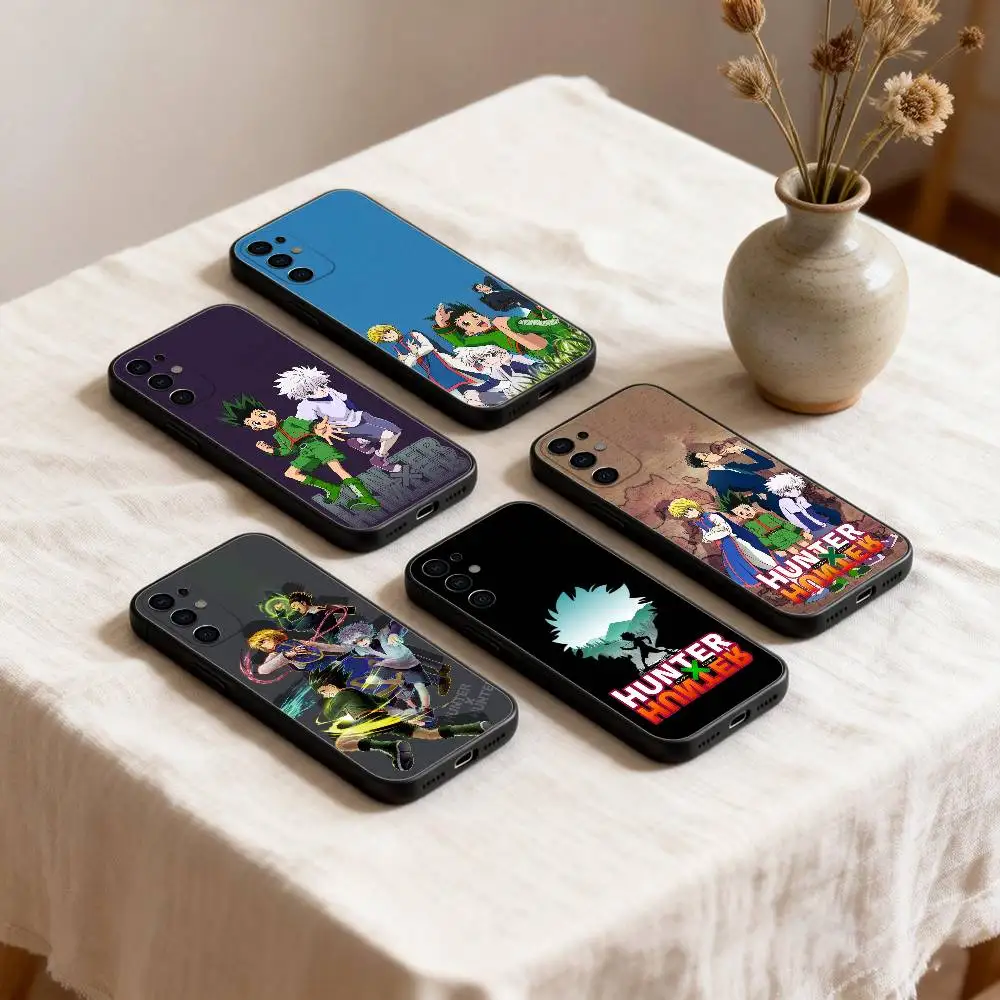 

Anime H-Hunter X Hunter phone Case For Samsung S26,25,24,21,22,23,30,20,Ultra,Plus,Fe,Lite Black Soft Cover