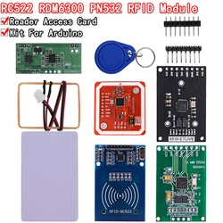 Nfc rfid modul rc522 MFRC-522 pn532 rdm6300 kits s50 13,56 mhz 125khz 6cm mit tags spi schreiben und lesen für arduino uno