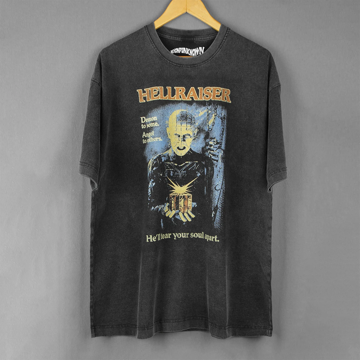 Hellraiser T-Shirt Horror Movie Pinhead Freddy Jason Michael Myers Men Summer Cotton Tee Shirt