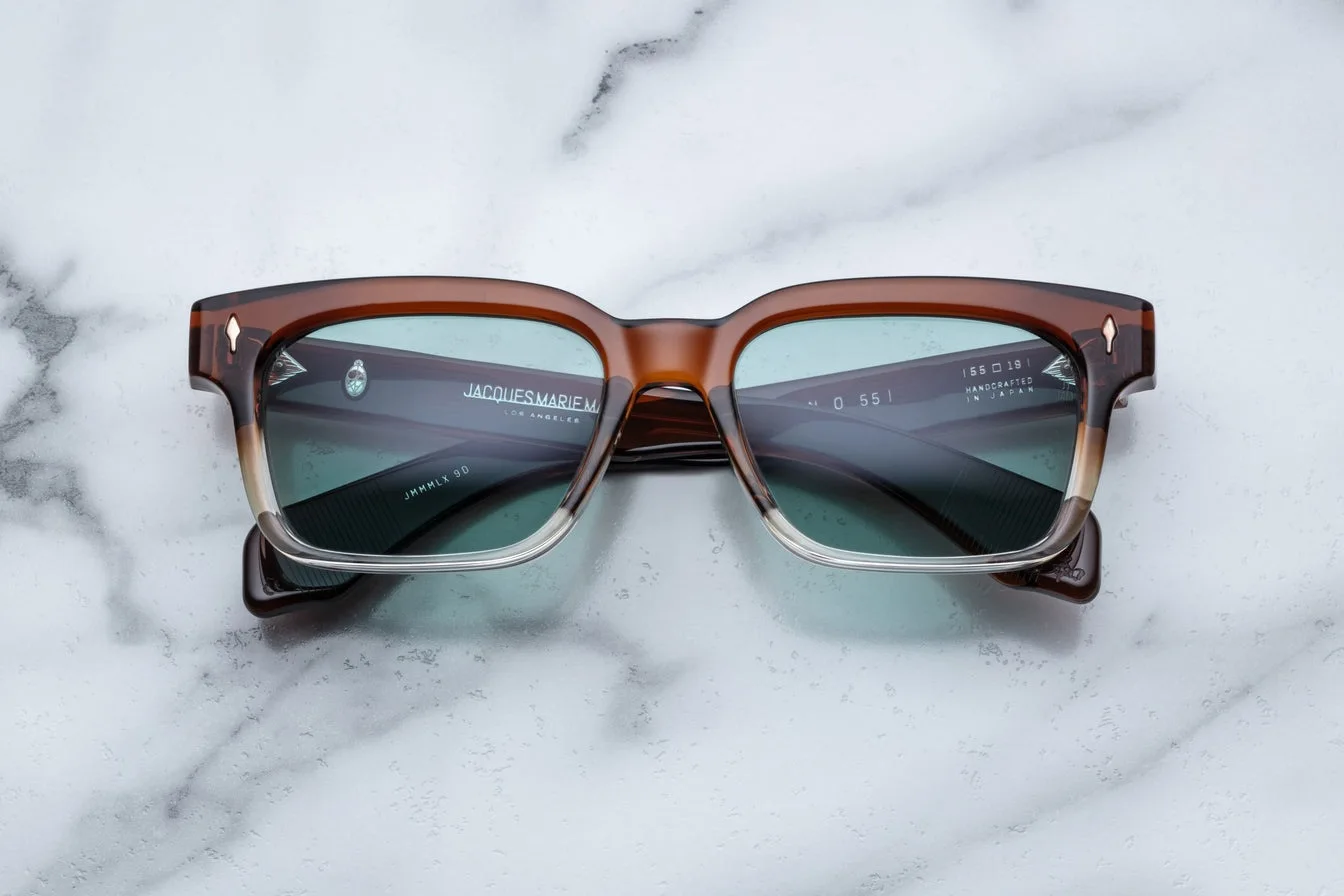 جاك ماري ماج موضة أصلية جودة العلامة التجارية خلات النظارات الشمسية الرجال الأصفر السلحفاة نظارات النساء في الهواء الطلق القيادة نظارات