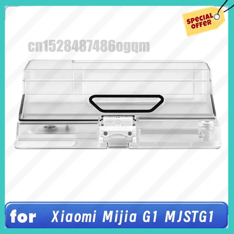 -ABJZ 2 In 1 Aksesori Kotak Debu Tangki Air untuk Xiaomi Mijia G1 MJSTG1 Robot Penggantian Suku Cadang Pembersih Vakum-pel