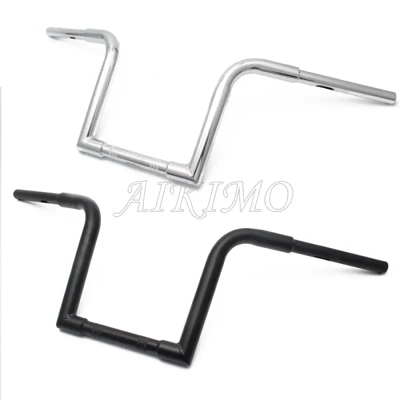 2colors Universal Fit 1'' 25mm High Handle Bar Pullback Motorcycle Ape Handlebar For Harley Sportster Bobber Honda Yamaha Suzuki