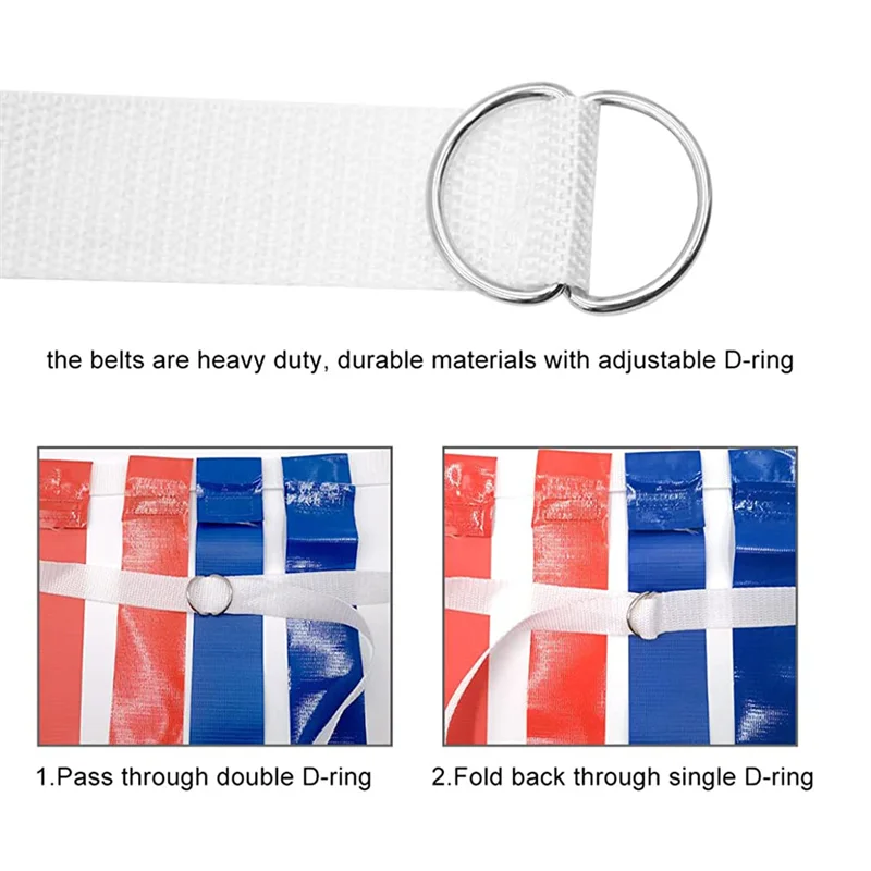 

A29Z-Flag Football Set-14Pcs Belts With 42 Flags(21 Red And 21 Blue Flags) Touchdown Training Flag Belts