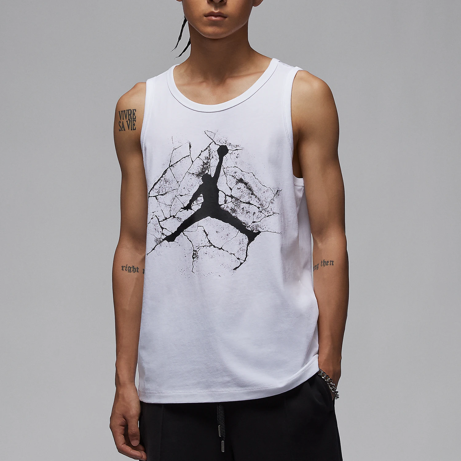 

Официальная мужская повседневная спортивная майка без рукавов с принтом Nike JORDAN FZ1942-100