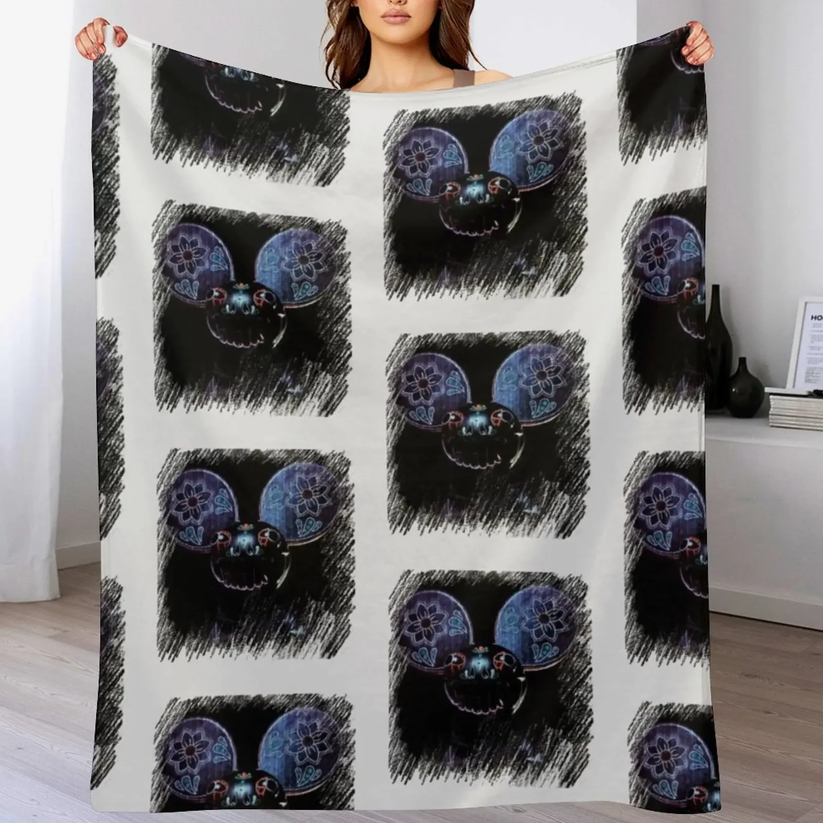 

deadmau5 Throw Blanket wednesday Thins Loose christmas decoration Blankets