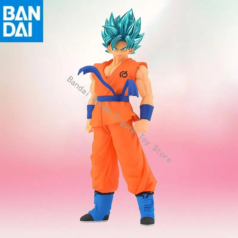 

In Stock Original Original BANDAI NAMCO BANPRESTO Dragon Ball Super BLOOD OF SAIYANS Son Gokuu PVC 18cm Collector Figurine Toys