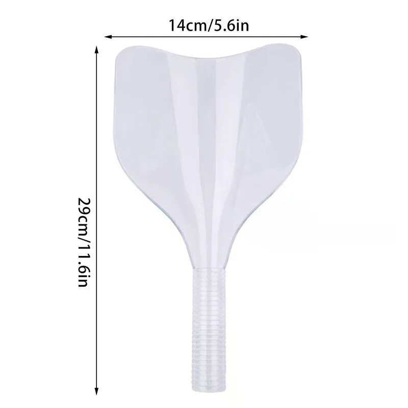 Salon de coiffure résistant à l'eau Spray couverture barbier clair en plastique laque visage couverture cheveux coupe tampons pour visage yeux protéger