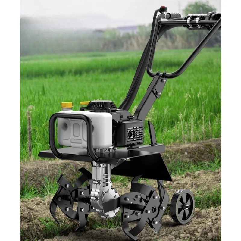 

Micro tiller, small rotary tiller, household plowing machine