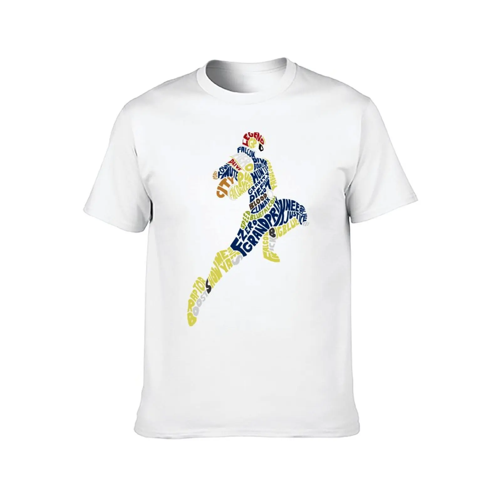 Captain Falcon Typography - Justice is Served! T-Shirt cotton t shirt pack essential t shirt t shirts for man cotton T-Shirt