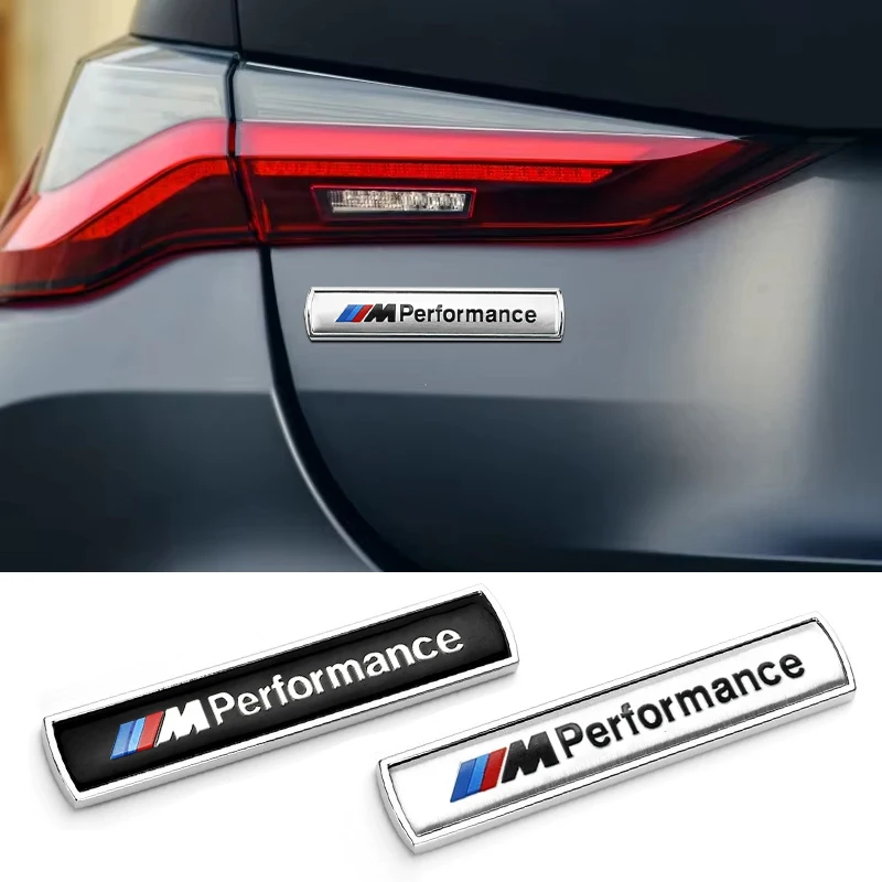 Metal Stickers Car Body Trunk Decal Side Fender Emblem Badge Rear Boot Sticker For BMW M Emblem E46 E36 E34 F10 F30 E60 F30 E53