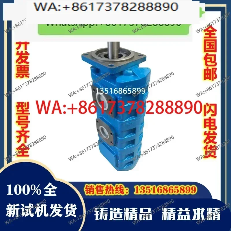 

Shandong hydraulic gear pump CBG/CBGJ-CBZ series loader excavator construction machinery high pressure double pump