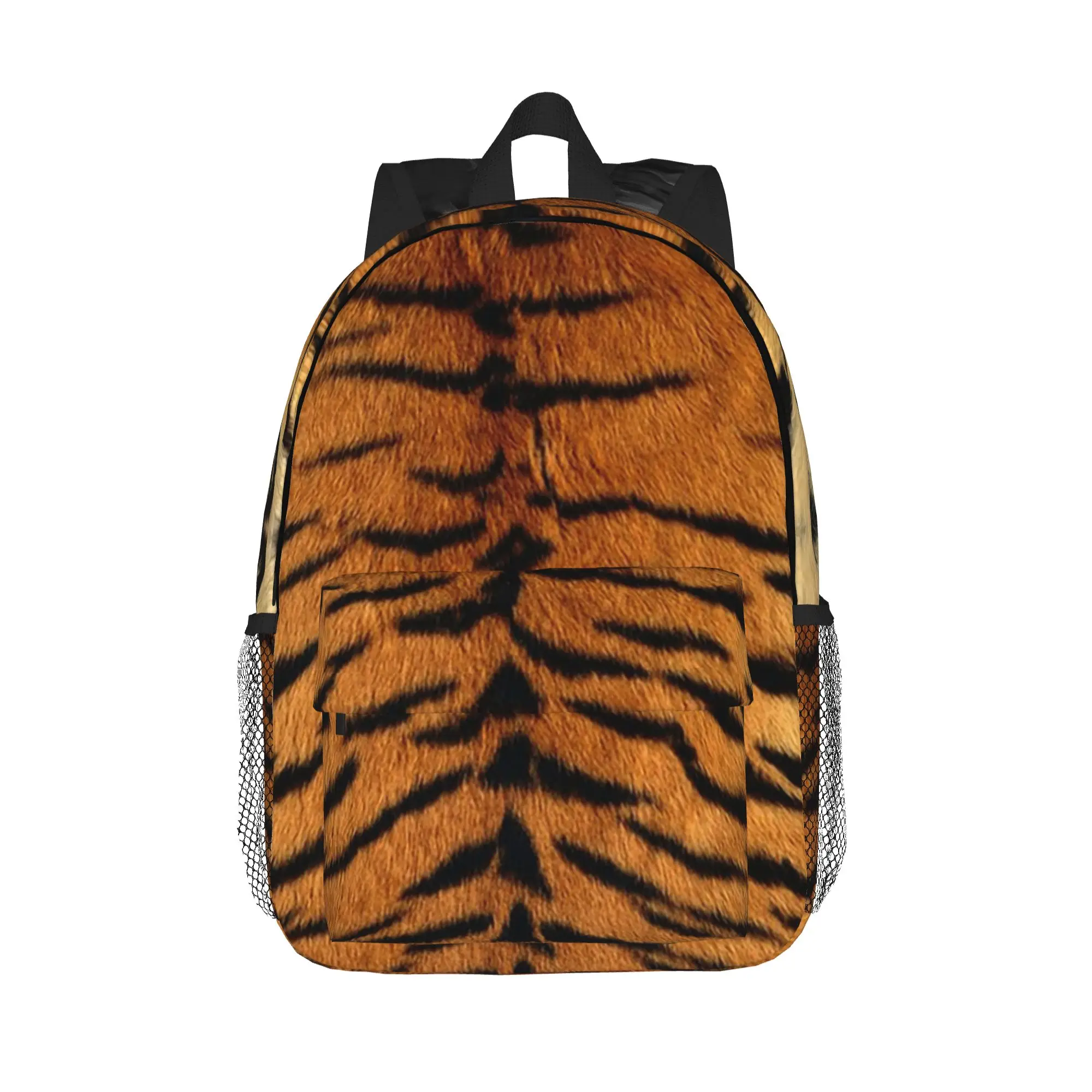 Tiger Fur Sketch Color Picture Backpack Hot Sale Daypack Large Capacity Boys Girls BookBag Shoulder Bag for Men Women School Bag