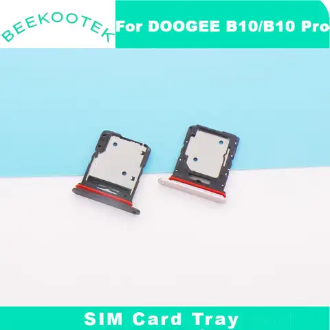 Novo Original DOOGEE B10 B10 Pro Bandeja de Cartão SIM Suporte de Cartão SIM Adaptador de Slot de Cartão para Smartphone DOOGEE B10