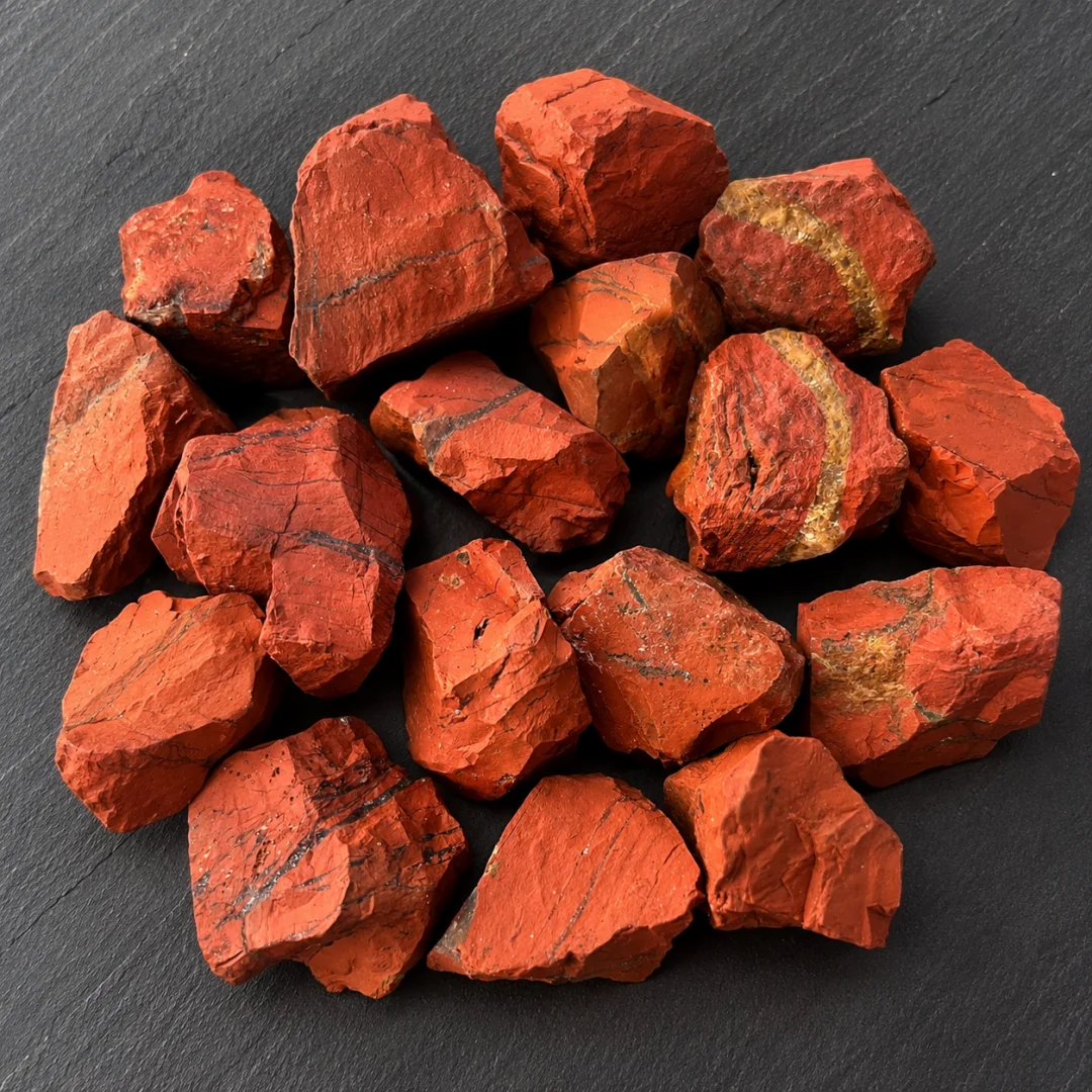 Natural Red Jasper Rough Stone Raw Crystal Mineral Specimen Irregular Rock for Home Decor Aquarium Jewelry Making Collection