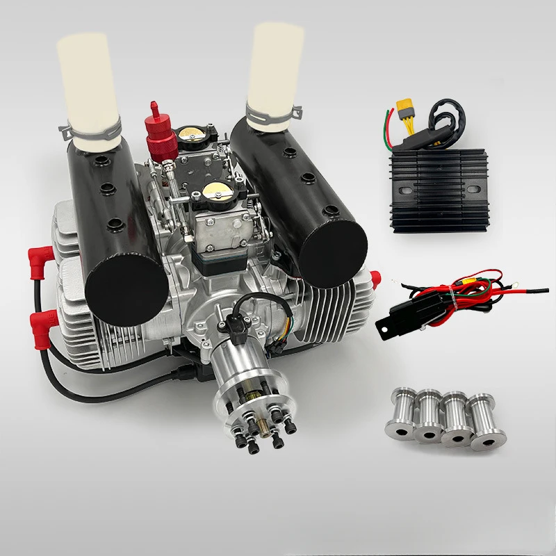 Model aircraft engine electric start with power generation function 400W power DC14V output air-cooled high power