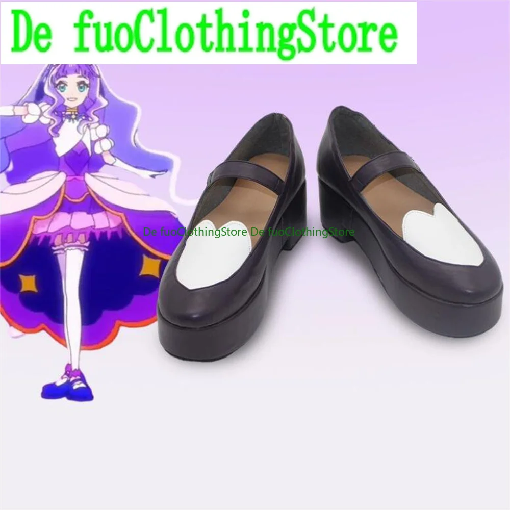 Ellee Cure Majesty Hirogaru Sky!Precure Hanging sky! Cosplay Shoes Boots Game Anime Halloween Christmas DefuoClothingShoes Store