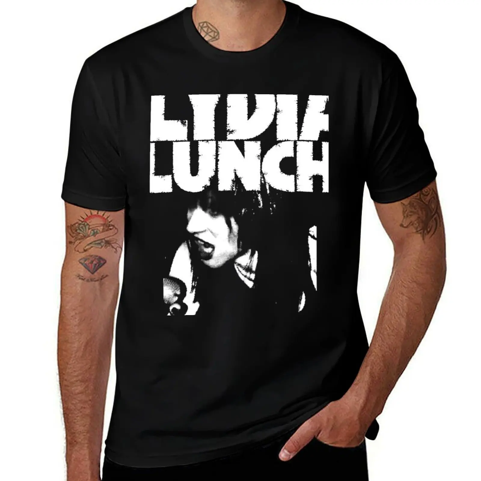 post punk no wave lunch T-Shirt Running Gym Short Sleeve Sports Tee