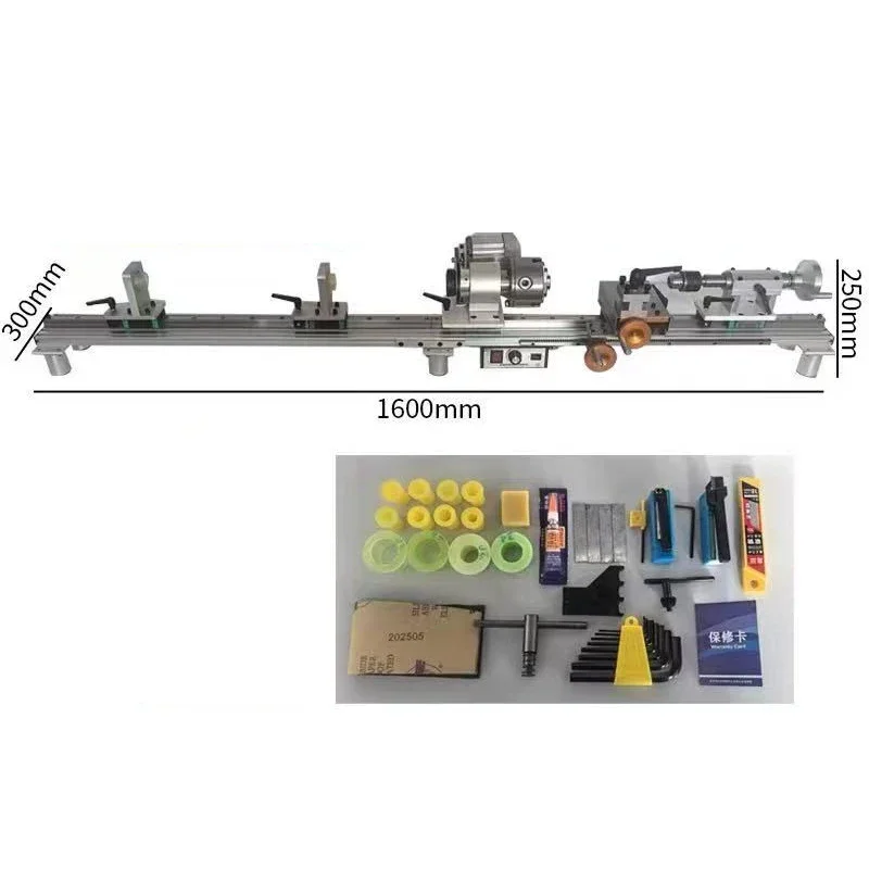 Máquina de reparación de tacos de billar, torno compacto de un solo eje y una sola vía, torno todo en uno para reemplazar puntas de tacos de billar y (personalizado)