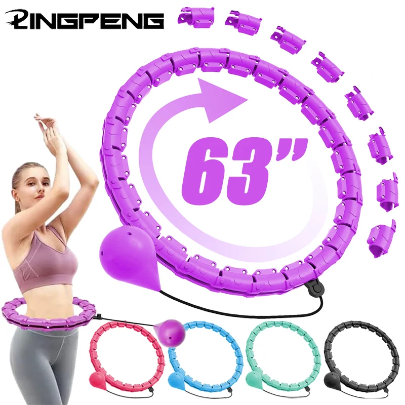 Fitness Hoop per dimagrire Sport Entertainment attrezzature per esercizi pesi per esercitare a casa Sport Gym Ring Portable