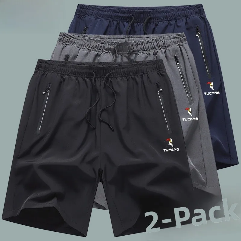 

Ice Silk Five-Quarter orts Men's Outdoor Qui Dry Sports Baskeall Pants Loose Fit Large Size Running Casual Trousers