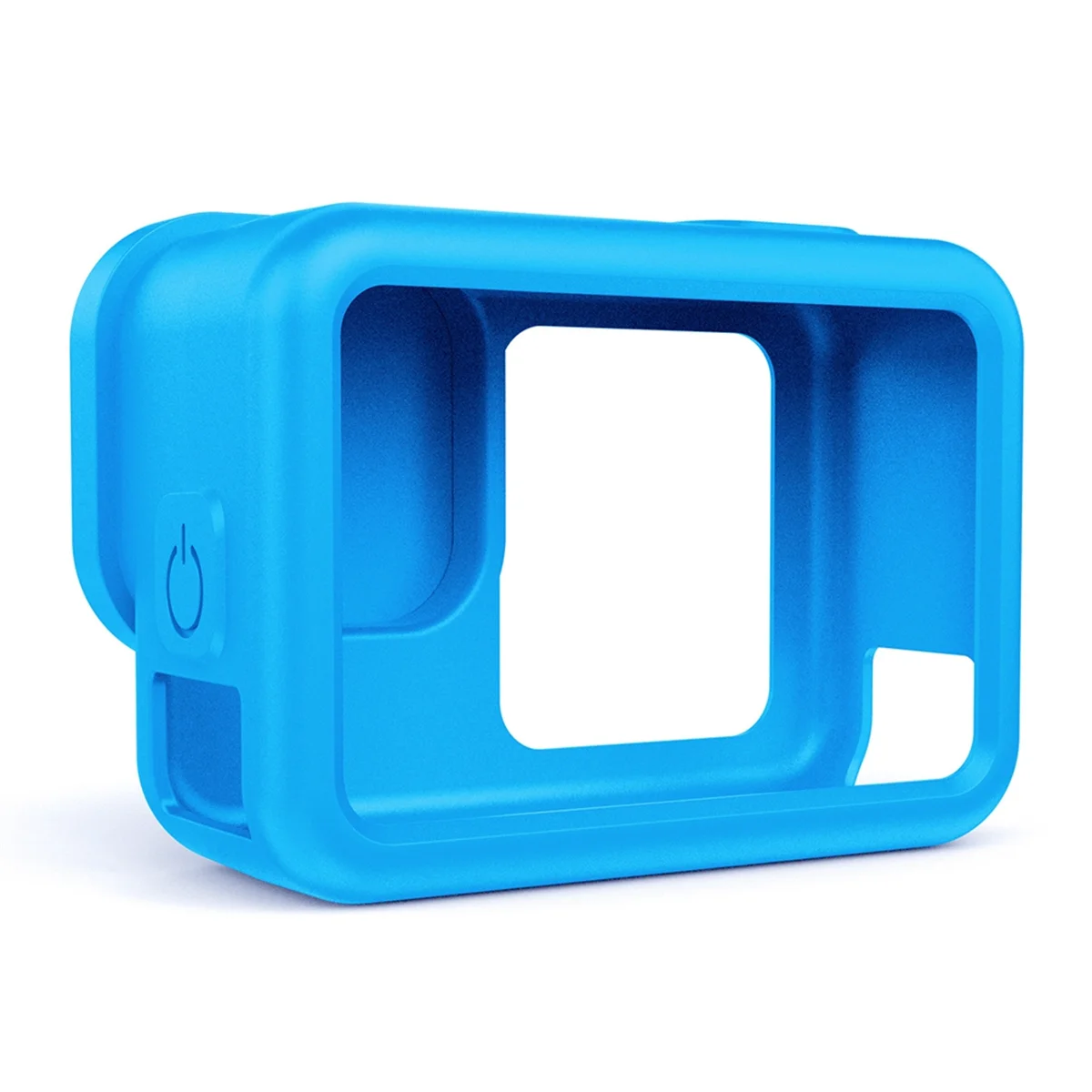 For Gopro Hero 13 Silicone Case Protective Soft Housing Shell Lens Protector for Gopro Hero13 Blue with Cover