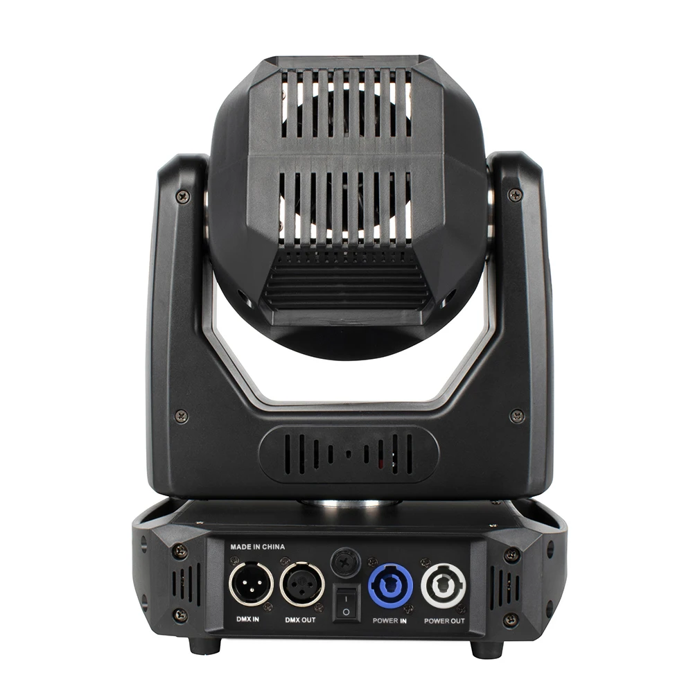 100W LED Gobo Spot Light 6 Prism With LCD Display For KTV Music Discos Party Theater Stage DJ Lighting