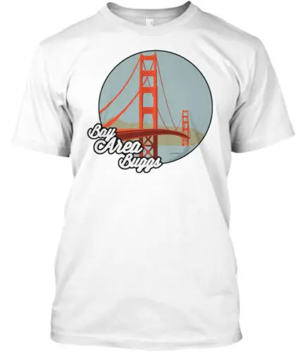 Bay Area Buggs Bridge Tee T-Shirt Made in the USA Size S to 5XL