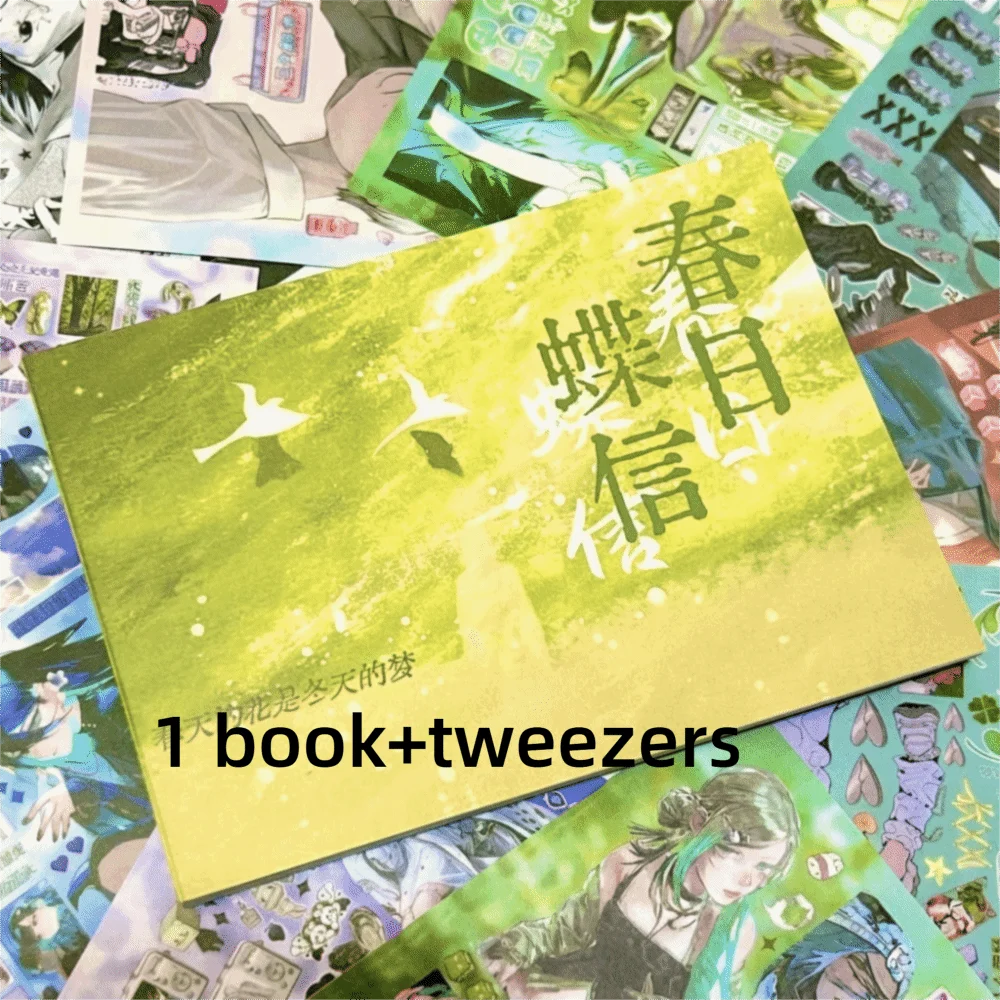 

Очень толстые декоративные наклейки с изысканным дизайном: весенние бабочки для скрапбукинга, наклейки для дневников (полный набор), DIY-наборы для творчества