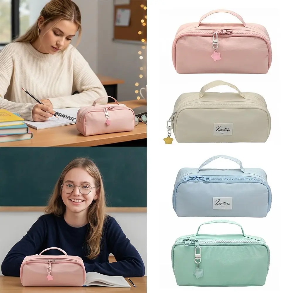 

Пенал Kawaii в виде таксы, ручной, большой емкости, многослойный, для хранения канцелярских принадлежностей, для студентов