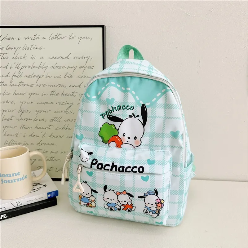 Plecak Sanrio Hello Kitty moja melodia Cinnamoroll Kuromi tornister o dużej pojemności plecak studencki z motywem kreskówkowym dla dzieci prezenty