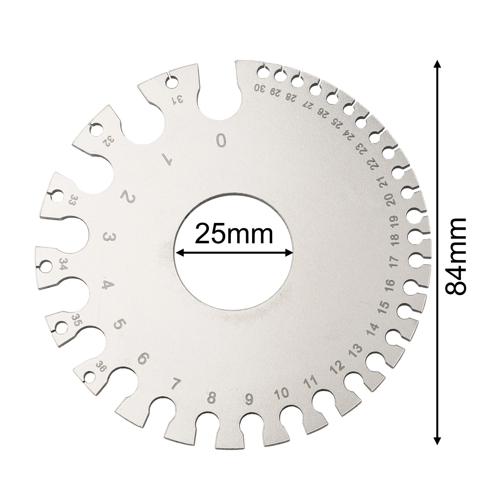 

For Tool Preparation Metal Sheets Measurement Tool Accurate Measurement Tool Clear Scale Reading Easy Correction Tool
