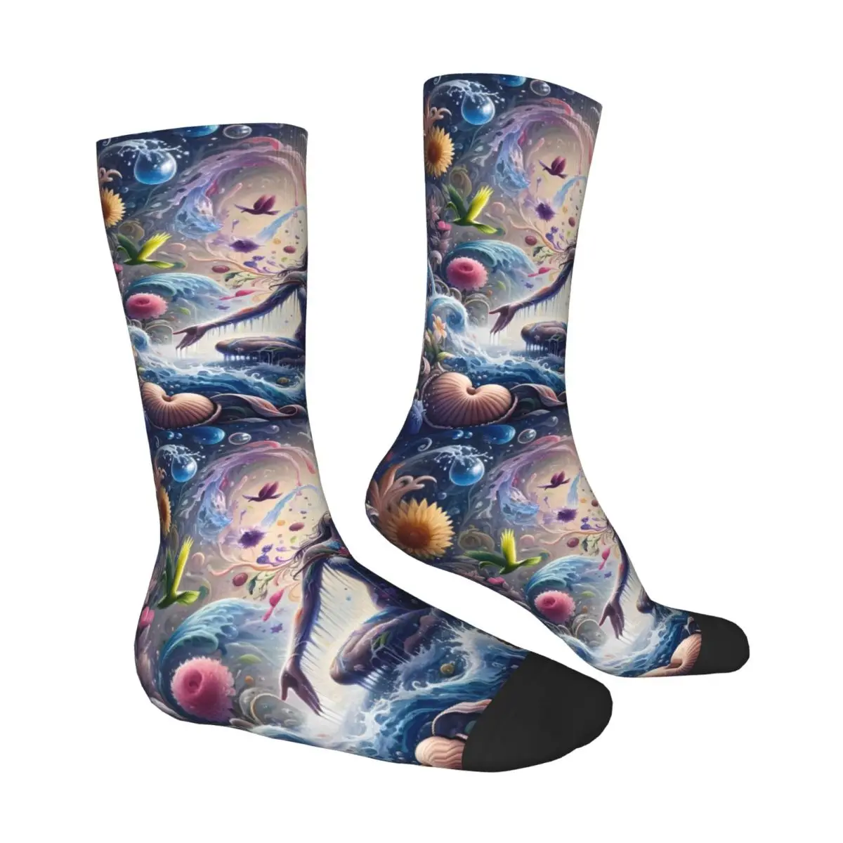 New Life Sock Printed Man Polyester