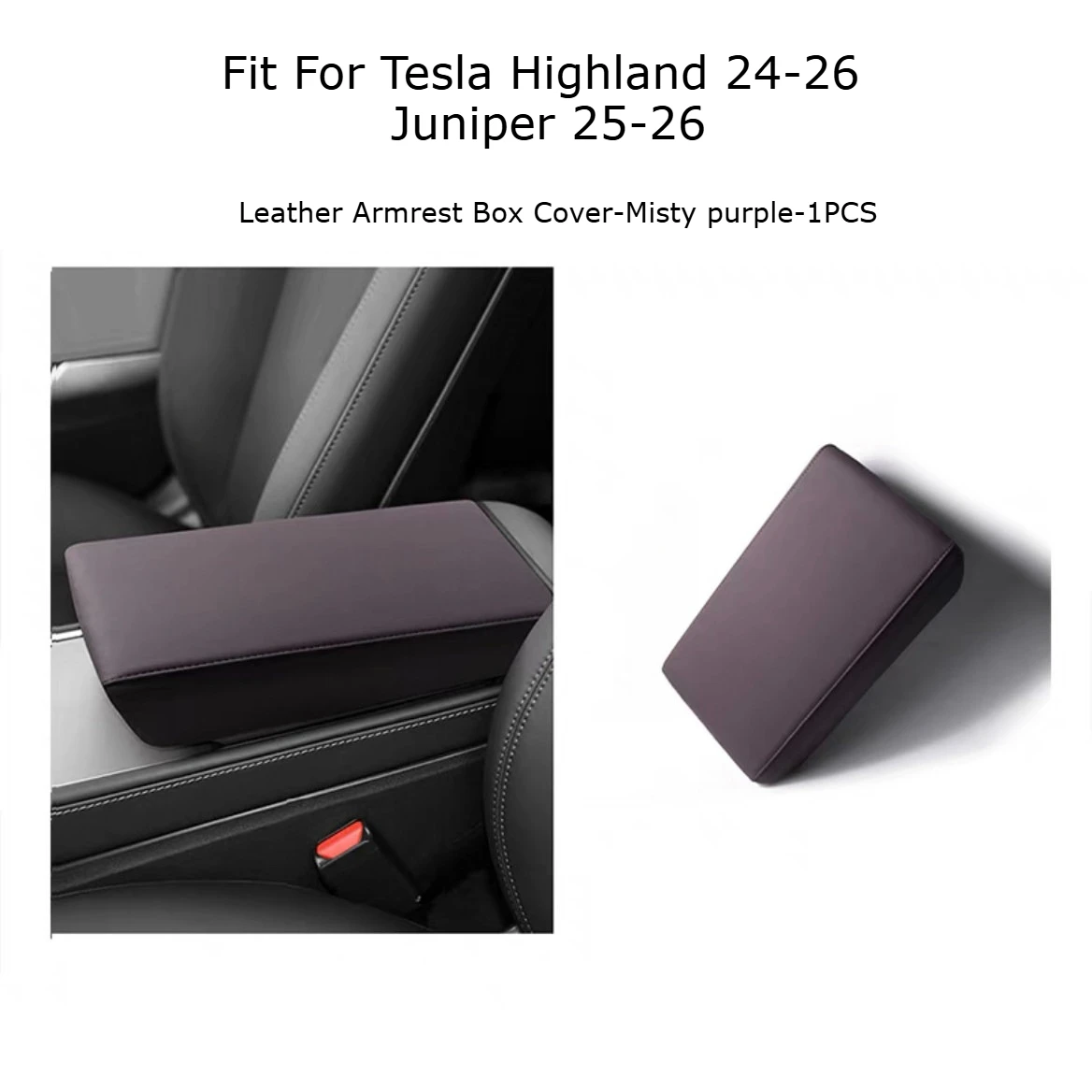 Purple  Armrest Box